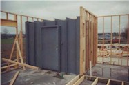 steel safe room